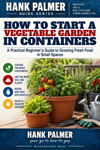 How to Start a Vegetable Garden in Containers by Hank Palmer